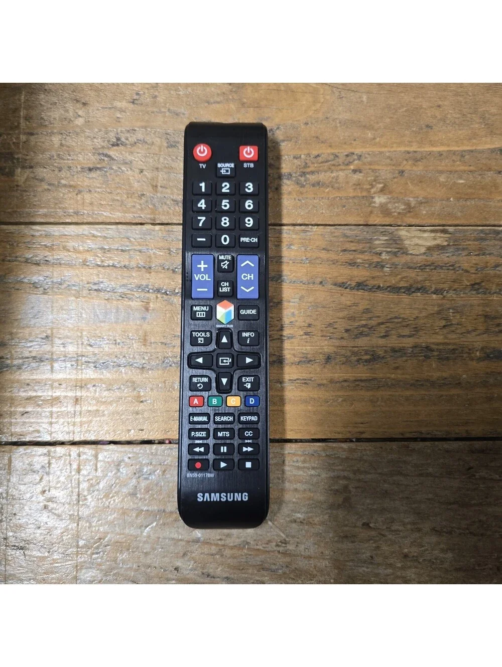 SAMSUNG BN59-01178W Replacement Smart TV Remote Control TV Cable DVR HD SAT Used